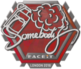 Sticker | somebody | London 2018 image