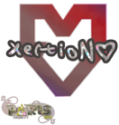 Sticker | xertioN (Glitter) | Paris 2023 Sticker | xertioN (Glitter) | Paris 2023 image