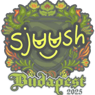 Sticker | sjuush | Budapest 2025 image