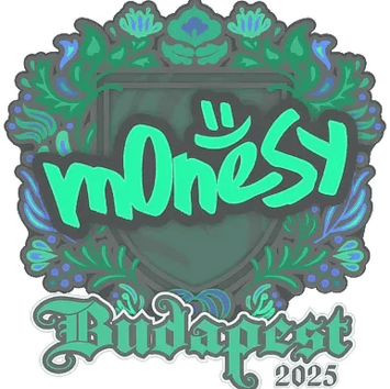 스티커 | m0NESY | Budapest 2025