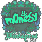 Sticker | m0NESY | Budapest 2025