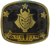 Sticker | G2 Esports (Gold) | Austin 2025