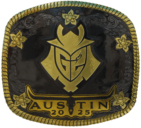 Sticker | G2 Esports (Gold) | Austin 2025
