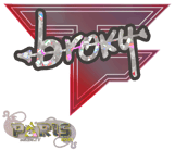 Sticker | broky (Glitter) | Paris 2023 Sticker | broky (Glitter) | Paris 2023 image