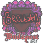 Sticker | Brollan | Budapest 2025