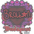 Sticker | Brollan | Budapest 2025 Sticker | Brollan | Budapest 2025 image
