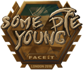 Sticker | sdy (Gold) | London 2018 image