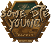 Sticker | sdy (Gold) | London 2018