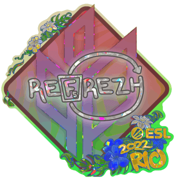Sticker | refrezh (scintillant) | Rio 2022