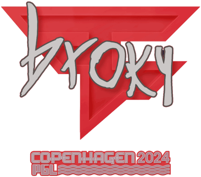 Sticker | broky | Copenhagen 2024