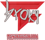 Sticker | broky | Copenhagen 2024 Sticker | broky | Copenhagen 2024 image