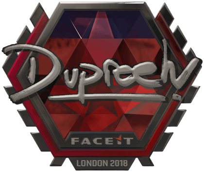 Sticker | dupreeh(은박) | 런던 2018