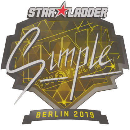 Sticker | s1mple | Berlino 2019