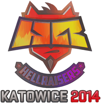 Sticker | HellRaisers (holo) | Katowice 2014