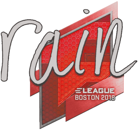 Sticker | rain | Boston 2018