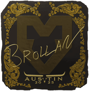 Sticker | Brollan (dorada) | Austin 2025