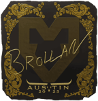 Sticker | Brollan (Gold) | Austin 2025