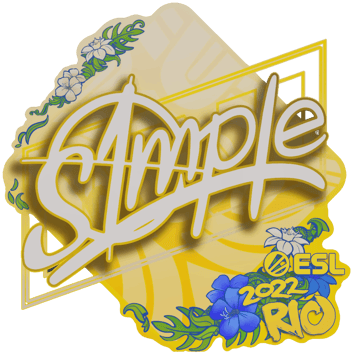 Sticker | s1mple | Rio 2022