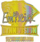 Sticker | EmiliaQAQ (Holo) | Copenhagen 2024