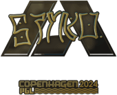 Sticker | STYKO (Gold) | Copenhagen 2024 image
