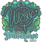 Sticker | woxic | Budapest 2025