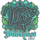 Sticker | woxic | Budapest 2025 Sticker | woxic | Budapest 2025 image