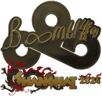 Sticker | Boombl4 (Gold) | Shanghai 2024 image