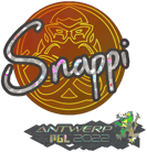 Sticker | Snappi (Glitter) | Antwerp 2022 image