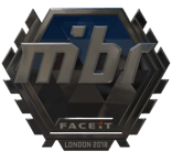 Sticker | MIBR (Foil) | London 2018 image