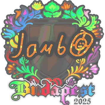 Aufkleber | jambo (Holo) | Budapest 2025