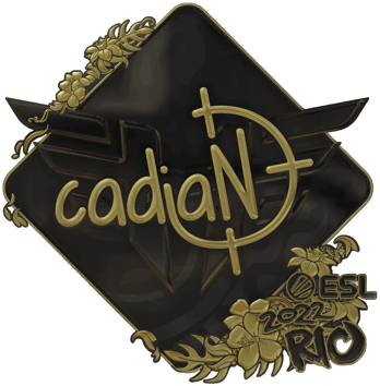 Sticker | cadiaN (ゴールド) | Rio 2022
