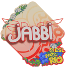 Sticker | jabbi | Rio 2022 image
