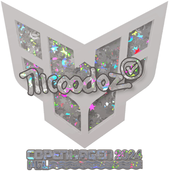 Sticker | nicoodoz (Parıltılı) | Kopenhag 2024
