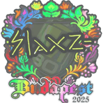 Sticker | slaxz- (Holo) | Budapest 2025