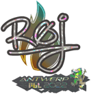 Sticker | roeJ (Glitter) | Antwerp 2022 image