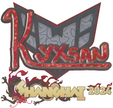 Sticker | kyxsan (Olografico) | Shanghai 2024