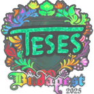 Sticker | TeSeS (Holo) | Budapest 2025 Sticker | TeSeS (Holo) | Budapest 2025 image