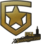 Sticker | Gambit Gaming (Gold) | Stockholm 2021