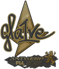 Sticker | gla1ve (Gold) | Antwerp 2022 image