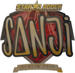 Sticker | SANJI (Gold) | Berlin 2019