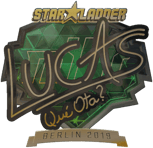 Sticker | LUCAS1 (Gold) | Berlin 2019