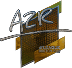 Sticker | AZR (Foil) | Boston 2018 image