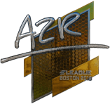 Sticker | AZR (Foil) | Boston 2018
