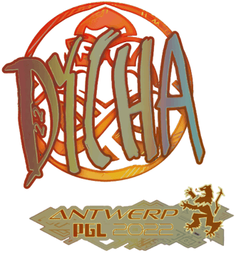 Sticker | dycha(홀로그램) | 안트베르펜 2022