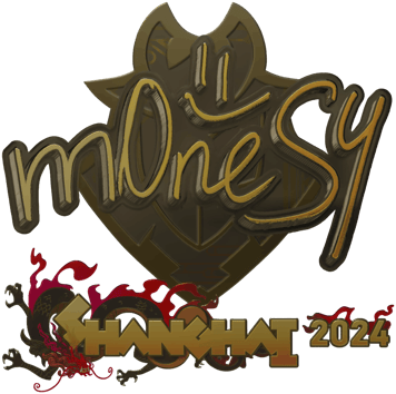 Sticker | m0NESY(금박) | 상하이 2024