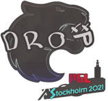 Sticker | drop | Stockholm 2021