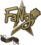 Sticker | FaNg (Gold) | Paris 2023
