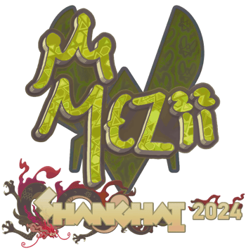 Sticker | mezii (Holo) | Shanghai 2024