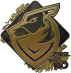 Sticker | Grayhound Gaming (Gold) | Rio 2022