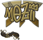 Sticker | mezii (Gold) | Paris 2023 image